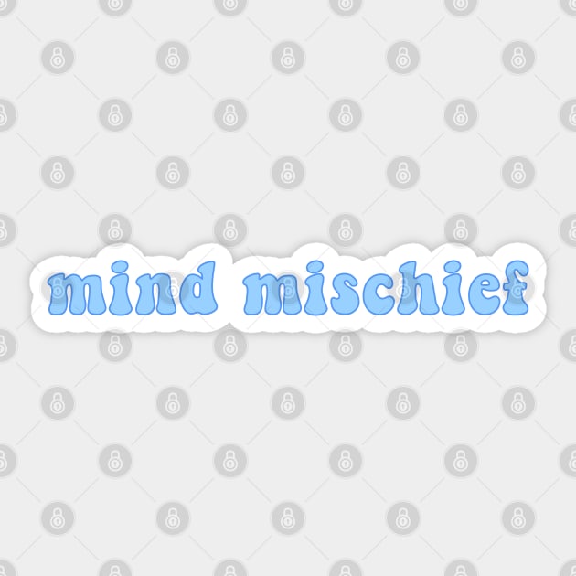 Mind Mischief Sticker by AJ